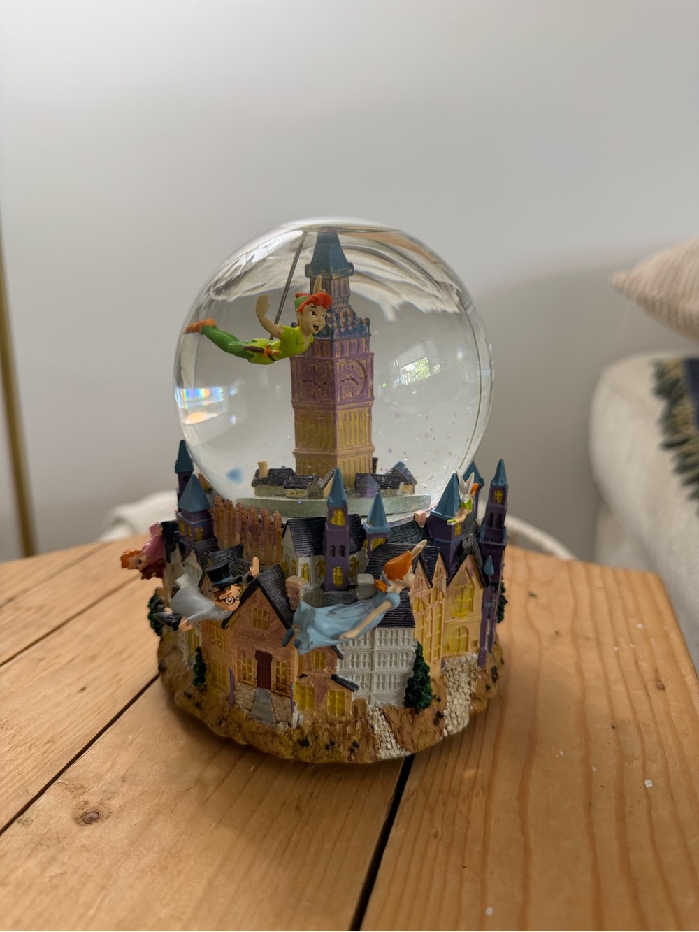 Peter Pan 50 Years of Adventure Snowglobe